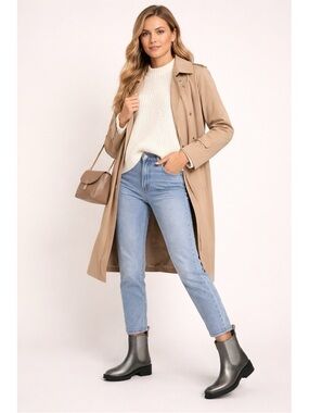 Lemon Jelly Riga Metallic Grey Finish Waterproof Boot Size 41